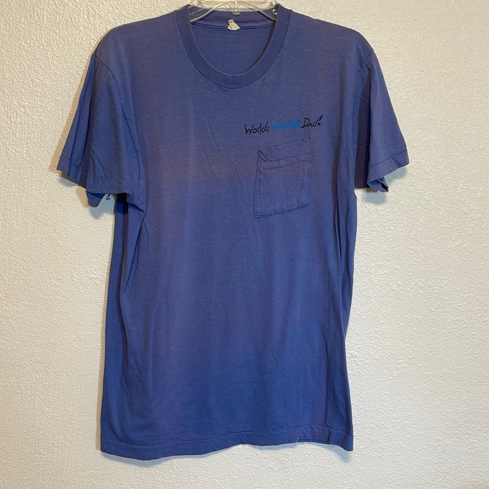 Fruit of the Loom Blue Short Sleeve Pocket Tee